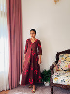 Brown Long Dress/Frock