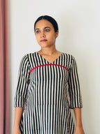 Black & White Stripe Dress