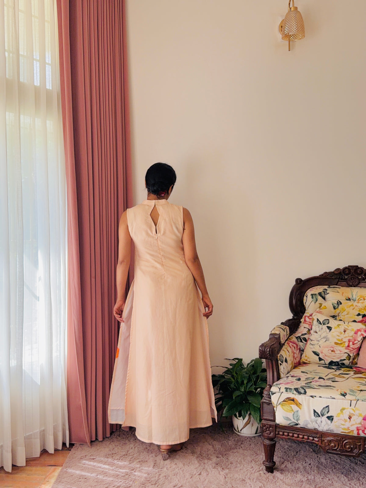 Orange Blossom Kurta